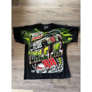 Dale Jr. NASCAR Tee Chase Authentics National Guard & Mountain Dew Graphics G3